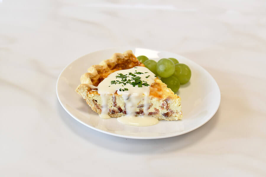 Quiche Lorraine with Mornay Sauce Recipe Land O’Lakes Foodservice